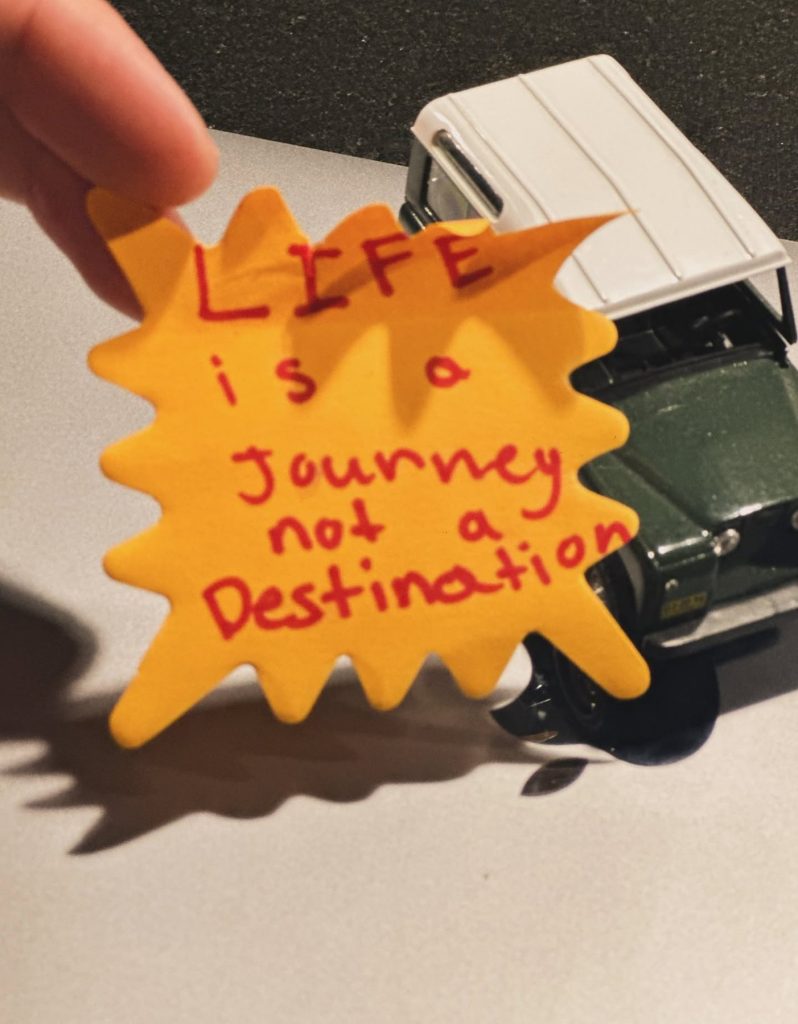 Life is a journey